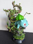 Trio Starter Pokémon Salamèche / Bulbizarre / Carapuce – Statue Unique Art « Starters Kanto »