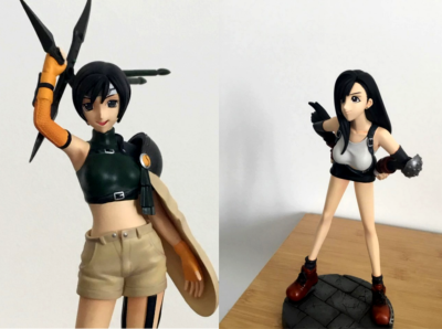 Tifa Lockhart + Yuffie Kisaragi lot des 2 Final Fantasy VII | Kotobukiya