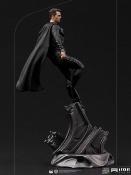 Zack Snyder's Justice League statuette 1/10 Art Scale Superman Black Suit 30 cm |Iron Studio