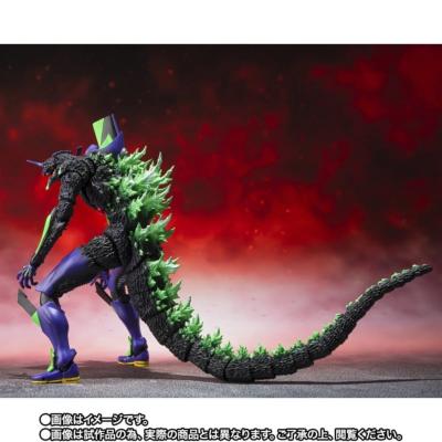 Evangelion figurine S.H.MonsterArts Test Type-01 G Awakening Form 15 cm | Bandai Tamashii Nations