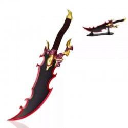 Solo Leveling réplique épée acier Baran 63 cm avec support