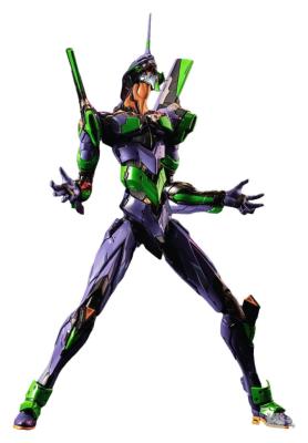 Evangelion Unit-01 Test Type Deluxe Version Carbotix Blitzway 33 cm
