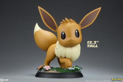 Sideshow Pokemon Evoli Eevee Life-Size Statue 1/1 34cm