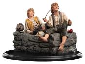 Le Seigneur des Anneaux Statue Merry et Pippin Isengard 12cm Weta Workshop