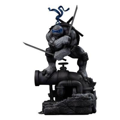 Tortues Ninja statuette Art Scale 1/10 Leonardo Black & White Variant 26 cm | Iron Studios