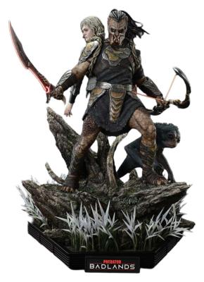 PREDATOR BADLANDS Statue Real Elite Masterline 1/3 Dek & Thia DX Bonus Version 87cm Prime 1 Studio