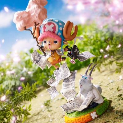 One Piece statuette PVC Special Collaboration Tony Tony Chopper Challenge from GReeeeN 20 cm |banpresto