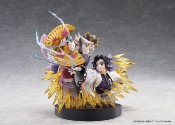 Demon Slayer: Kimetsu no Yaiba pack 2 figurines PVC Shinobu Kocho & Doma 18 cm