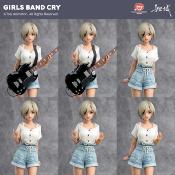 Girls Band Cry statuette PVC 1/7 Natsu wo Mankitsu shite Sakebe Series No. 3 Rupa 26 cm - DA YU