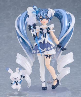 Character Vocal Series 01: Hatsune Miku figurine Figma Snow Miku: Crystal Snow Ver. 13 cm | Good Smile Company
