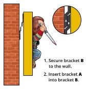 Chucky sculpture murale 1/1 Bride of Chucky 43 x 46 x 76 cm | HOLLYWOOD COLLECTIBLES GROUP