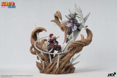 Naruto Shippuden statuette 1/6 Elite Dynamic Gaara vs Kimimaro 61 cm | HEX COLLECTIBLES