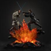 Star Wars statuette 1/10 Art Scale Anakin vs. Obi Wan 34 cm | IRON STUDIOS