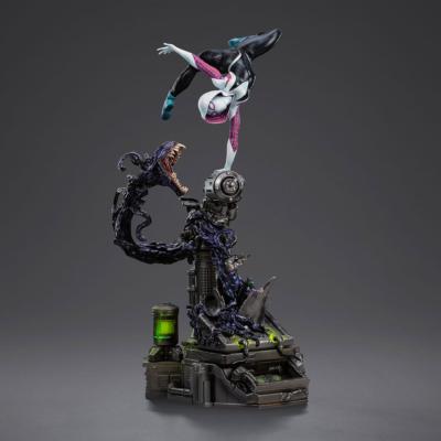 Spider-Man vs Villains statuette 1/10 Art Scale Ghost Spider Diorama 34 cm | IRON STUDIOS