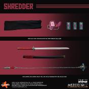 Tortues Ninja figurine 1/12 Shredder 17 cm | MEZCO