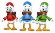 DuckTales Ultimate figurines Huey Dewey Louie Riri Fifi Loulou La Bande ÃƒÂ  Picsou 18 cm | NECA