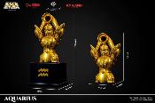 Aquarius Cloth Camus Gold Saint Statue Totem Saint Seiya | Zodiakos Studio