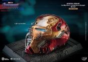 Avengers Endgame statuette Master Craft Iron Man Mark50 Helmet Battle Damaged 22 cm | Beast Kingdom