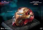 Avengers Endgame statuette Master Craft Iron Man Mark50 Helmet Battle Damaged 22 cm | Beast Kingdom