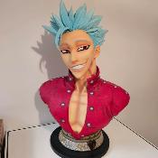 Ban 1/1 Life-Size Bust Seven Deadly Sins | Taka Corp.