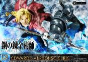 Fullmetal Alchemist statuette 1/6 Edward & Alphonse Elric Deluxe Version 56 cm| Prime 1