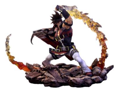 Guilty Gear Xrd Revelator diorama Sol Badguy - The Bounty | KINETIQUETTES Hunter 26 cm