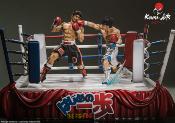 Acompte 30% réservation Makunouchi vs Eiji 1/6 REGULAR Hajime No Ippo | Kami Arts
