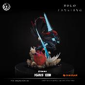 Tsume Art Igris Ikigai 1/6 Statue 56cm Solo Leveling Commandant Chevalier Armée des Ombres Polyresine