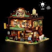 Lumibricks Old West Inn Set Construction LED 2875 pcs 28cm