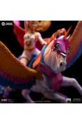 Masters of the Universe Statuette BDS Art Scale 1/10 She-Ra and Swiftwind 42 cm | IRON STUDIOS