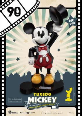 Mickey Mouse Master Craft  Tuxedo Mickey 90th Anniversary | Beast Kingdom