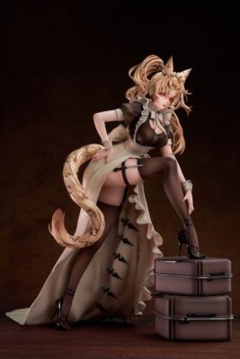 Original Character statuette PVC 1/4 Battle Maid Different Species Leopard Cat Maria 40 cm | MAGI ARTS 