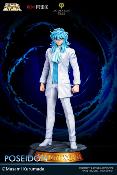 Poseidon COMBO Standing + Throne + Julian 1/6  Saint Seiya avec LED | Zodiakos Studio