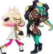 Splatoon 2 figurines Figma Off the Hook Pearl & Marina 9 - 10 cm | GOOD  Smile Company