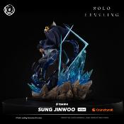 Tsume Art Sung Jinwoo Ikigai 1/6 Statue 44cm Solo Leveling Monarque des Ombres Chasseur Dagues Polyresine