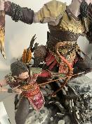 Statue Kratos & Atreus 1/4 Deluxe – God of War Ultimate Premium Masterline | Prime 1 Studio