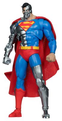 McFarlane DC Multiverse Cyborg Superman Action Figure 18cm Reign of the Supermen