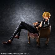 One Piece Sanji Vinsmoke 14cm Figurine PVC Portrait Of Pirates SOC Ver R Megahouse Chef Mugiwara Anime Manga