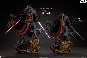 Star Wars Darth Revan 1/5 Statue 48cm Sith Lord KOTOR Sideshow Sabres Laser Rouge Violet Mandalorian Cruiser Legends