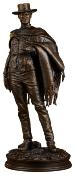 The Man with No Name Faux Bronze Statue 39cm Sideshow Le Bon la Brute et le Truand Clint Eastwood Legacy