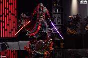 Star Wars Darth Revan Premium Format Mixed Media 1/4 Statue 58cm Sith KOTOR Sideshow Sabres Laser Rouge Violet Mandalorian Cruiser