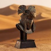Stargate Desktop Replica casque Horus Guard 15 cm