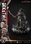 PREDATOR BADLANDS Statue Real Elite Masterline 1/3 Dek & Thia 87cm Prime 1 Studio