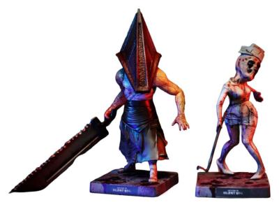 Return to Silent Hill pack 2 statuettes DefoStyle Pyramid Head 20 cm & Bubble Head Nurse 17 cm | Star Ace Toys