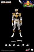 Mighty Morphin Power Rangers figurine FigZero 1/6 White Ranger 30 cm | THREEZERO