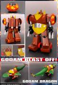 Gowappa 5 Godam figurine Dynamite Action Kai Gordam Full Blast Off Set 17 cm | Evolution Toy