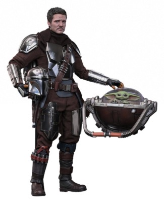 Star Wars: The Mandalorian & Grogu Movie Masterpiece figurine 1/6 The Mandalorian and Grogu (Deluxe Version) 31 cm I Hot Toys 