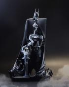 DC Direct statuette Resin 1/10 Batman Black & White by Bill Sienkiewicz 20 cm | DC DIRECT