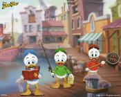 DuckTales Ultimate figurines Huey Dewey Louie Riri Fifi Loulou La Bande ÃƒÂ  Picsou 18 cm | NECA