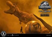 Jurassic World: Fallen Kingdom statuette 1/15 T-Rex & Carnotaurus Deluxe Version 90 cm | PRIME 1 STUDIO